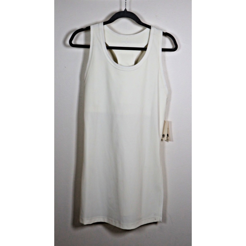 Tory Burch Tennis Dress Size  X-Large Ivory Performance Side Slit Raceback